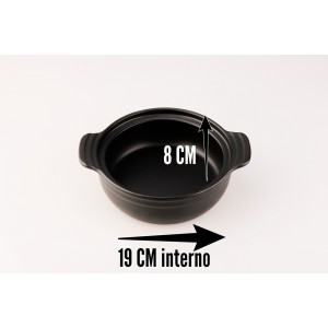 Casseruola in ceramica Spodumene OVALE 19 cm