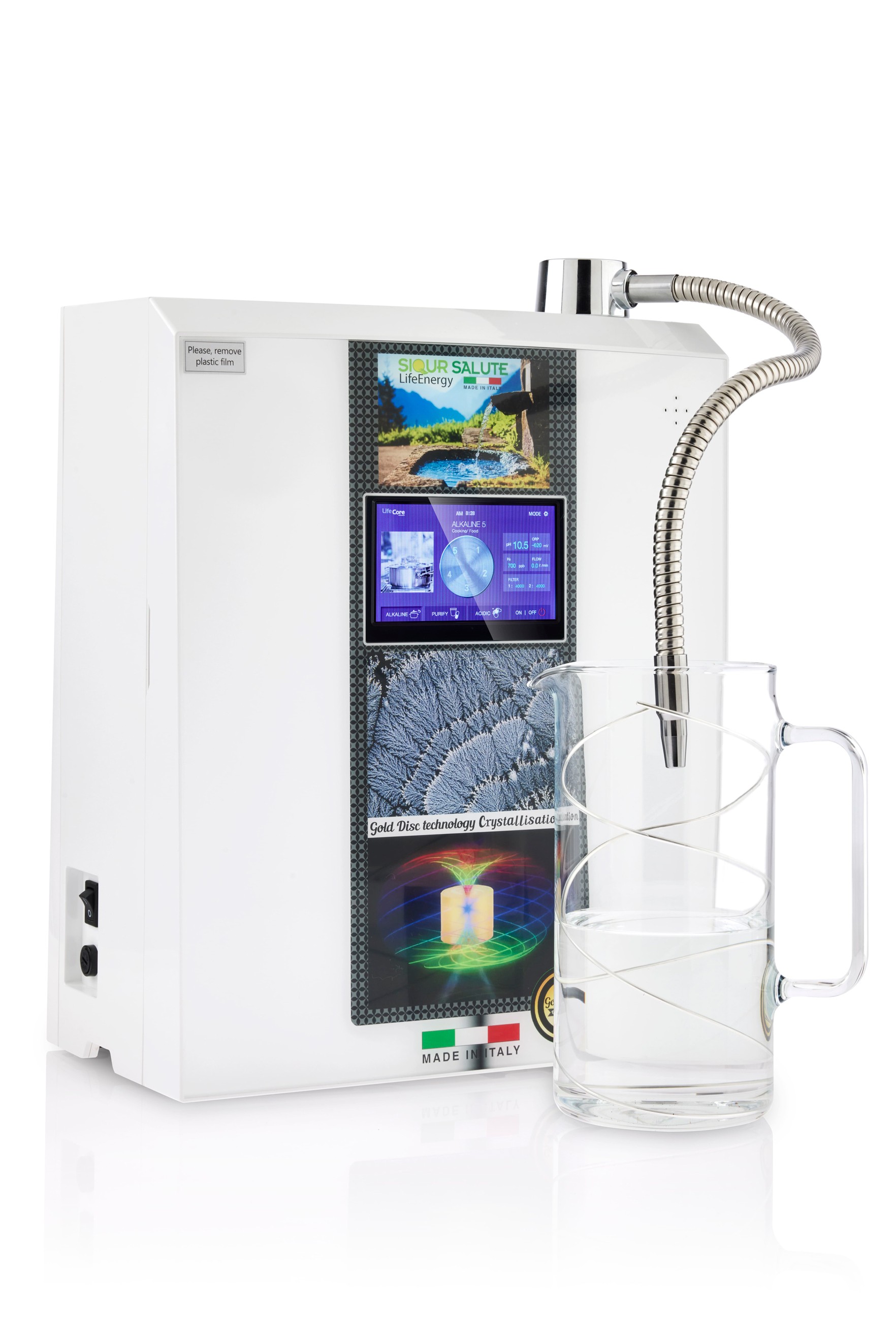 LIFE IONIZER Pitcher Of Life - Filtri Di Ricambio 3 Pezzi Per Caraffa 2021 | Acqua Alcalina Minerale Purificata PH 8.5-9.5