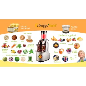 Estrattore di succo per frutta e verdura Estraggo Light