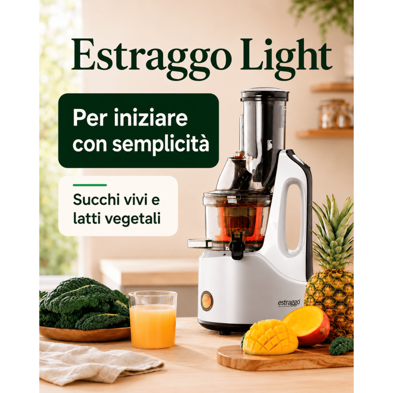 Estrattore di succo per frutta e verdura Estraggo Light