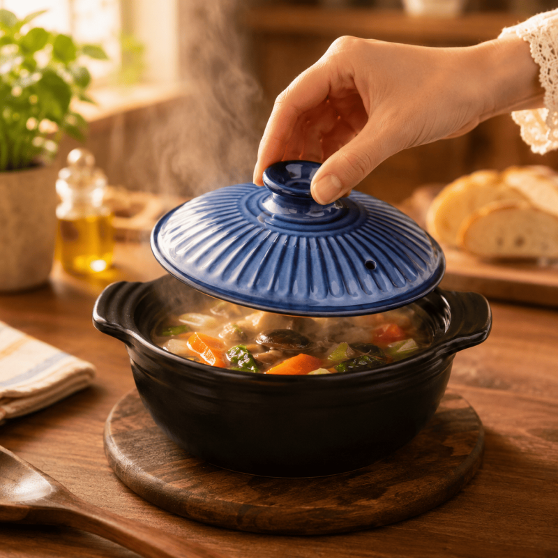 Casseruola in ceramica Spodumene OVALE 19 cm