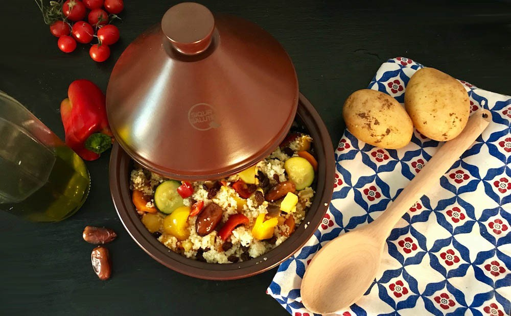 Siqur Salute TAJINE in Ceramica ZISHA Diametro 22cm 