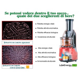 LifeEnergyPRO : l’extracteur de jus Made in Italy