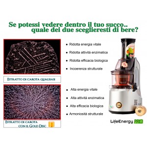 LifeEnergyPRO : l’extracteur de jus Made in Italy