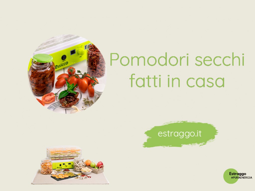 Come fare i pomodori secchi con l'essiccatore