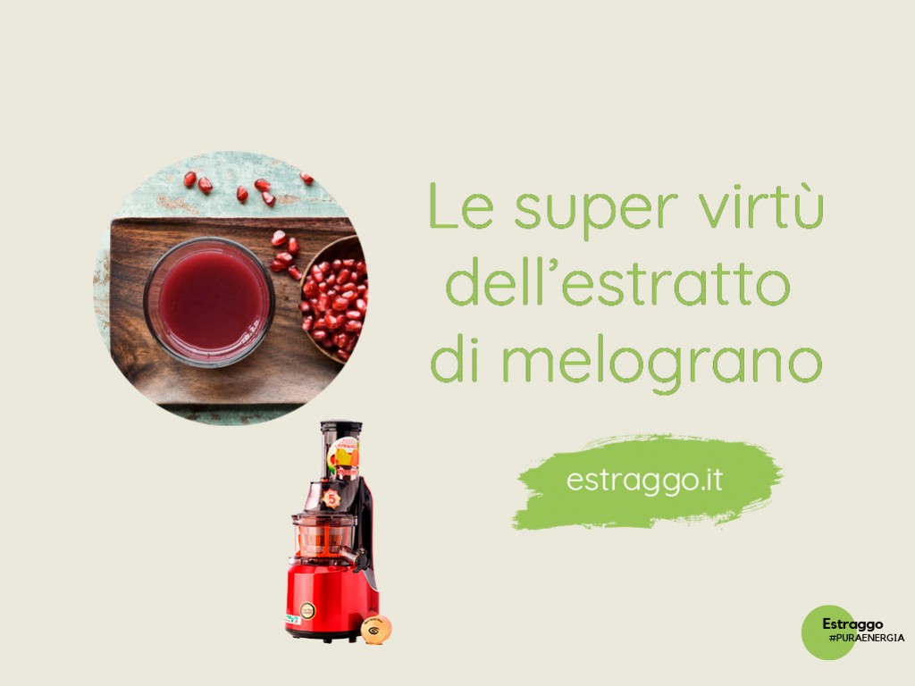 Le proprietà benefiche del succo di melograno