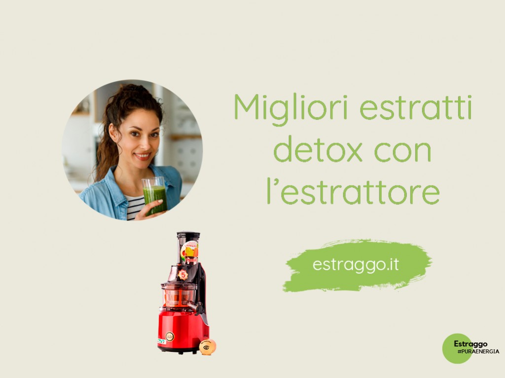 5 estratti di frutta verdura detox ed energizzanti: per un settembre top!