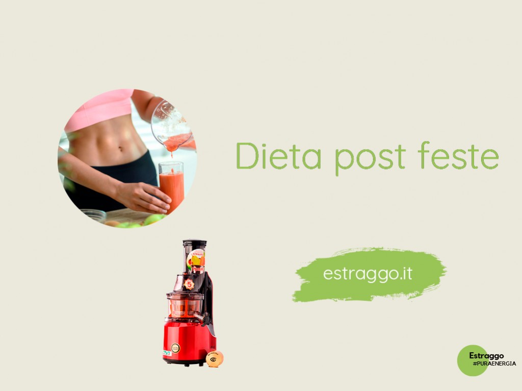 Dieta dopo le feste: menu ed estratti per purificarsi