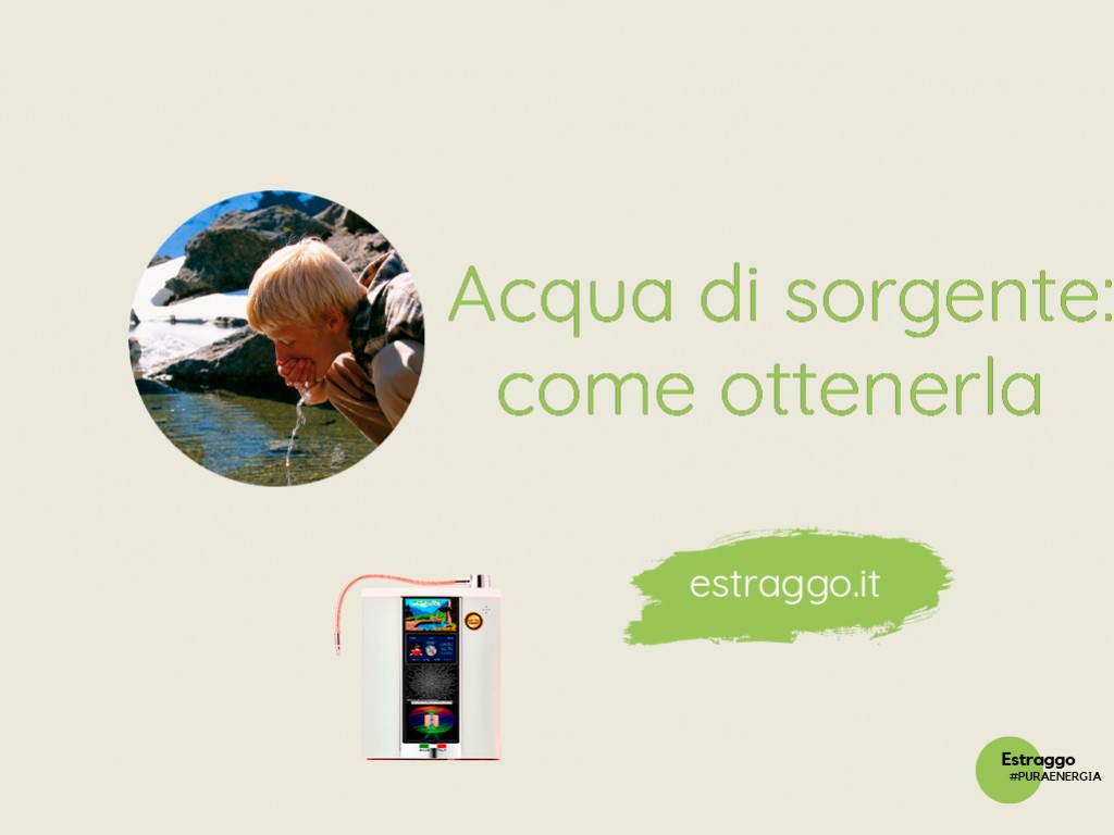 Come rendere l'acqua di casa tua pura come quella di una sorgente