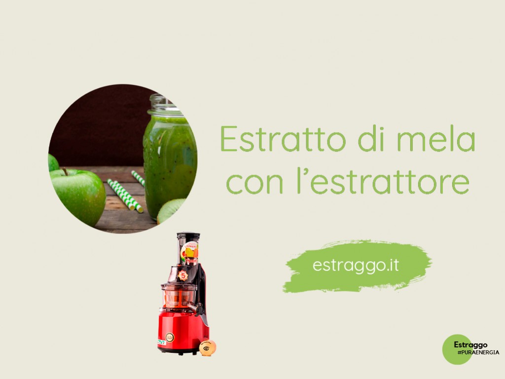 Succo di mela verde, sedano e pompelmo