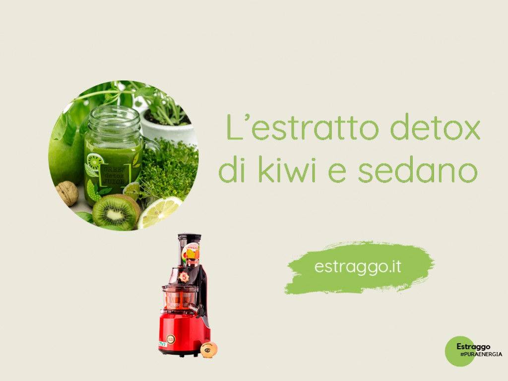 Ricetta: succo arancia, kiwi e sedano