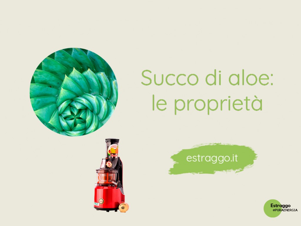 Come realizzare un estratto puro di aloe vera con l'estrattore