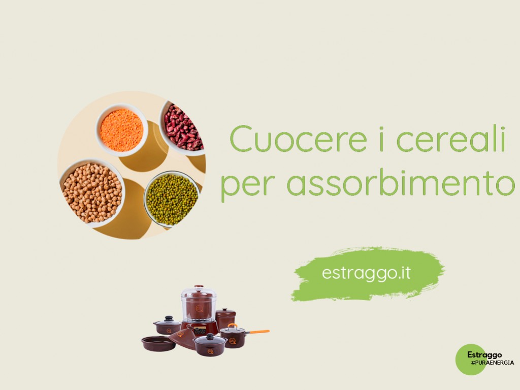 Come cuocere i cereali per assorbimento con il sistema automatico di cottura in ceramica Zisha