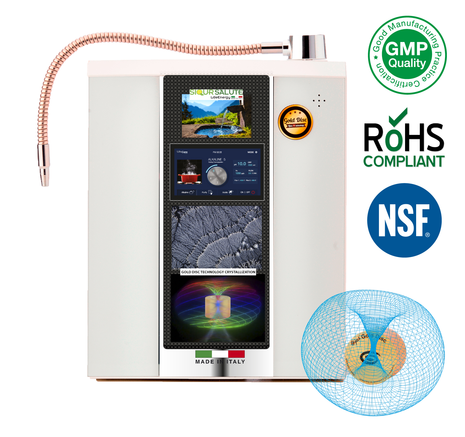 Mejor ionizador de agua alcalina: LifeEnergy Water