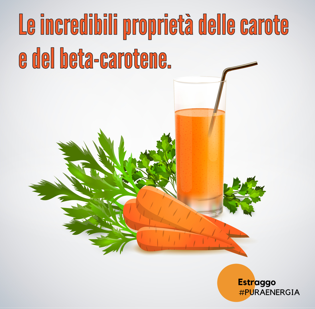 Le incredibili proprietà delle carote