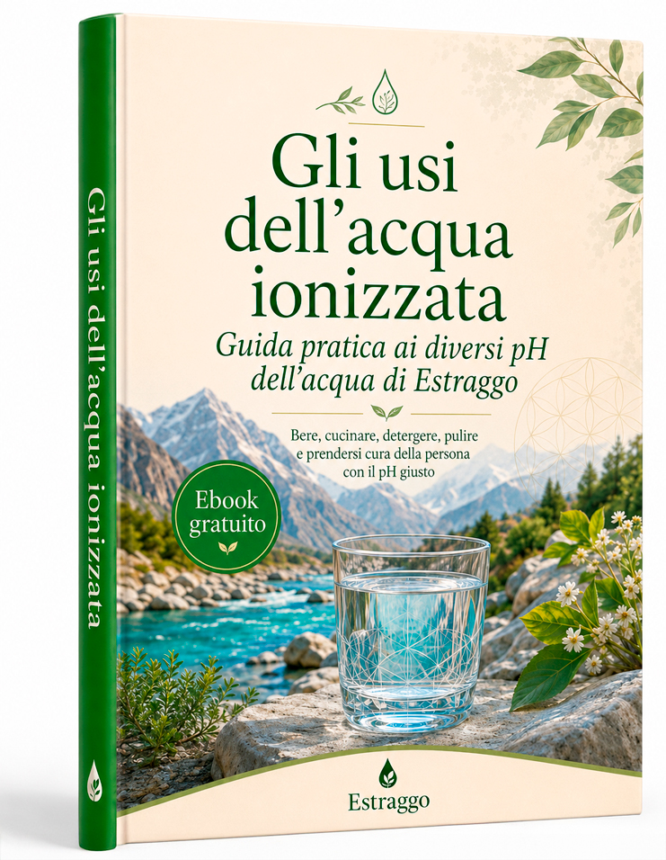 Ebook Estraggo sugli utilizzi dell'acqua ionizzata